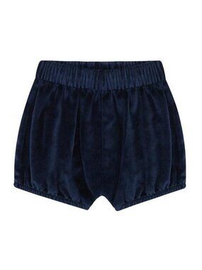 Organic Cotton Velvet Bloomers - Navy